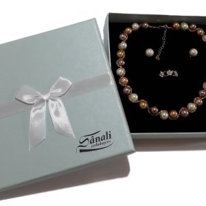 C160 - Estojo Papel Rígido com Laço Tifanny