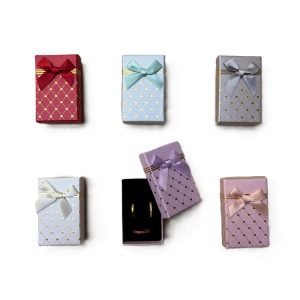 242-06 - Estojo Papel Rígido Cores Sortidas - 8x5x2,5cm