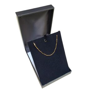 SC15E - Estojo Courino Liso para Corrente/Brinco/Pingente