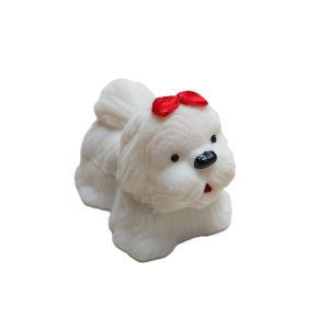 190 – Estojo Caixinha Veludo Formato Cachorrinho IG